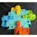 Hungry Hungry Hippos Game 2012 Hasbro Game Blue Yellow Orange Green without box