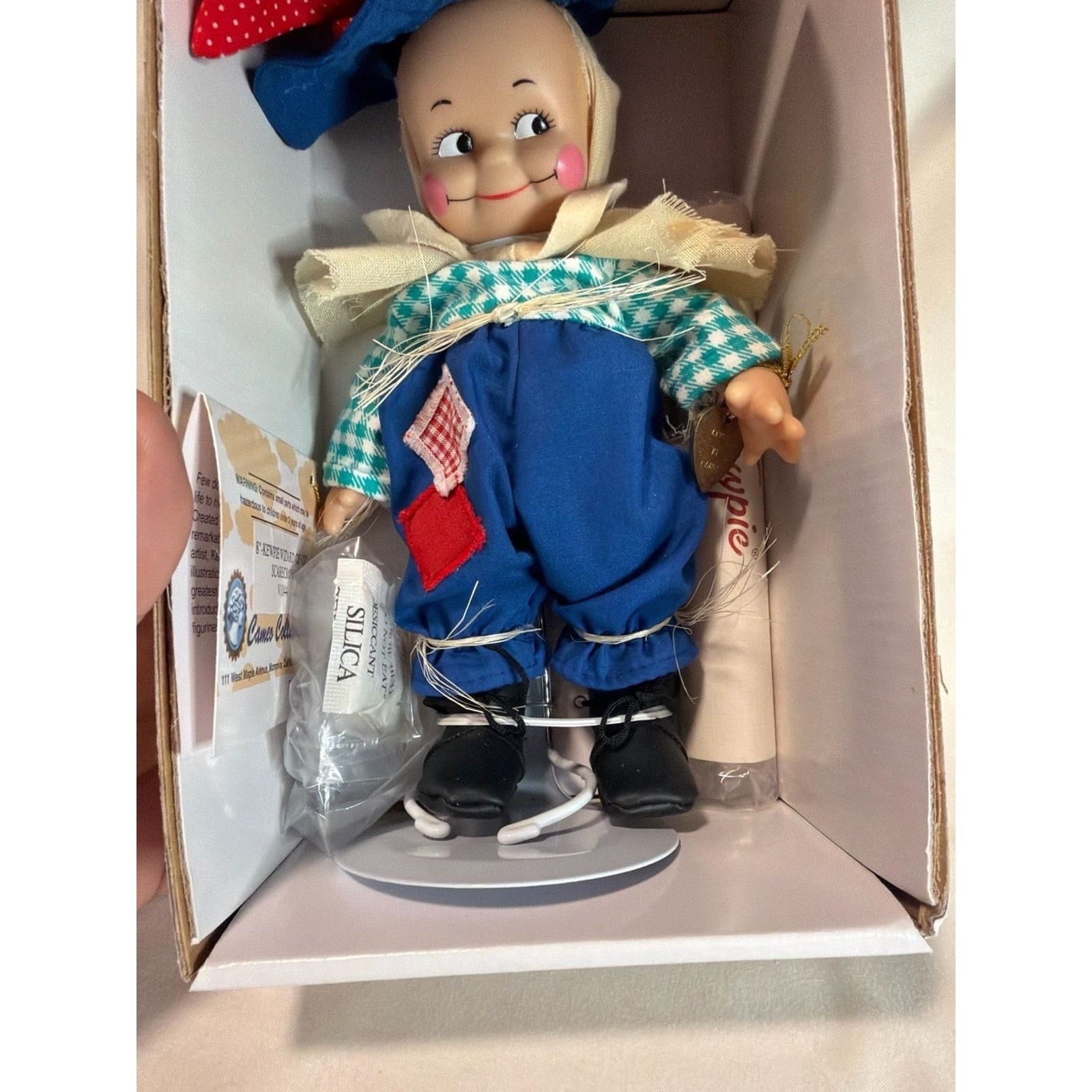 Cameo Collectibles 8" Kewpie Wizard of Oz Scarecrow Doll V1044