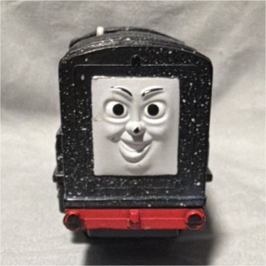 3501WC Diesel Locomotive Thomas Black Red White Plastic Train -Tested & Working