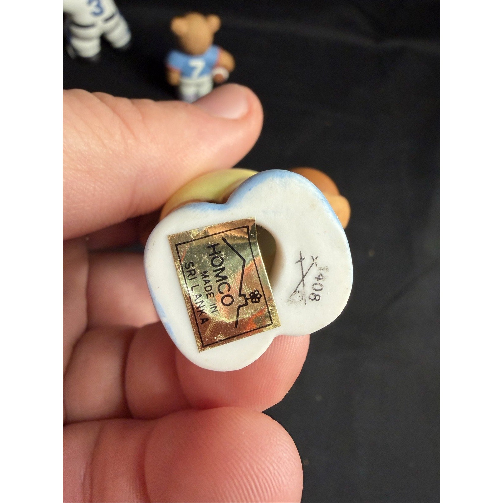 Homco Sports Bears Figurines Set of 6 #1408 (F2)