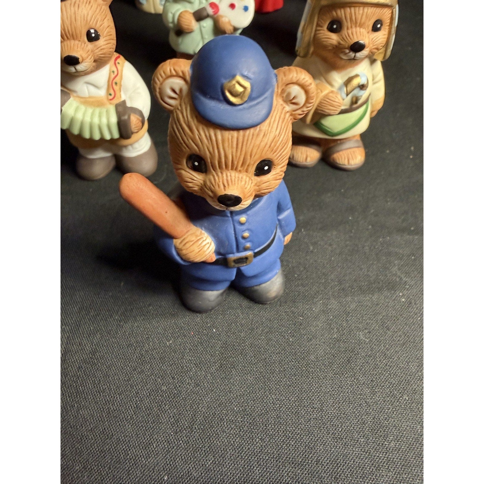 Homco Bears World Figurines Set 10 (F3)